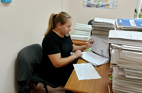 Индивидуальная консультация – обучение специалиста организации – источника комплектования муниципального архива  Бессоновского района