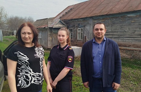 Состоялся межведомственный рейд в селах Грабово и Чертково 