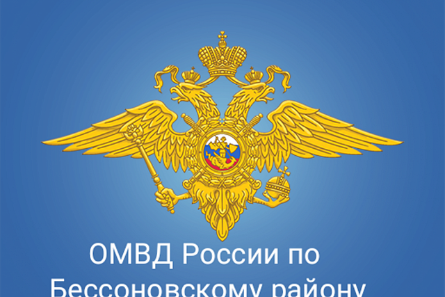 ОМВД России по Бессоновскому району информирует