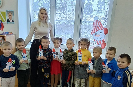 В детском саду села Грабово отметили  «Международный день снеговика»!
