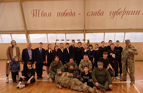 В Бессоновском районе состоялась встреча рамках регионального проекта «Ратник»