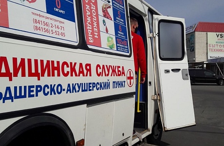 Работа передвижного мобильного комплекса (ПМК) в Бессоновском районе.