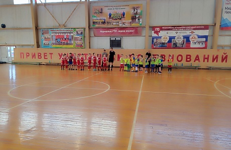 Новогодний турнир среди команд юношей 2012-2013 г.