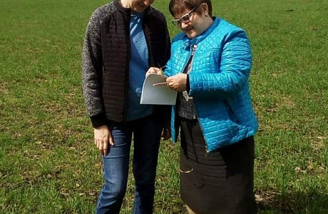 В хозяйствах района проведено обследование озимых культур