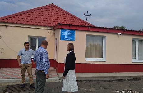 Выезд в с. Бессоновка по вопросу ввода объекта в эксплуатацию 