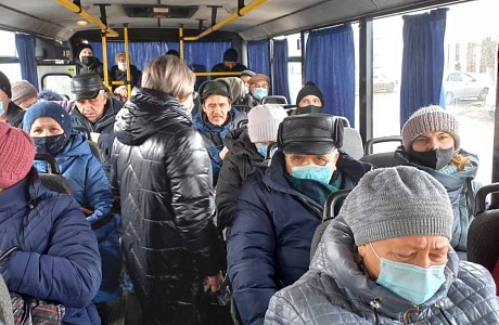 В населенном пункте Бессоновка проведен очередной рейд в пассажирском транспорте   по соблюдению «масочного режима»