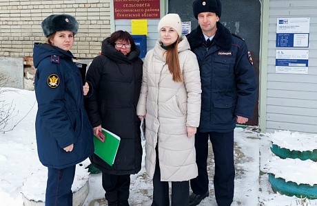 Прошел межведомственный рейд на территории Александровского сельсовета