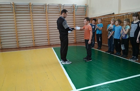 Вручение знаков ГТО Вручение знаков ГТО