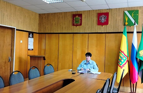 Заместитель главы местной администрации Ирина Антонова  приняла участие в рабочем совещании