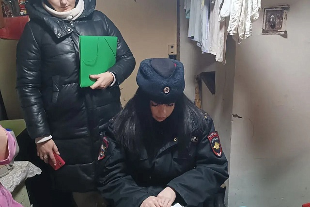 Провели профилактические посещения семей, находящихся в трудной жизненной ситуации