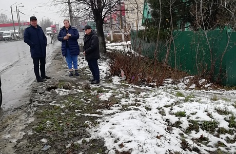 Встреча с жителями села Ухтинка 