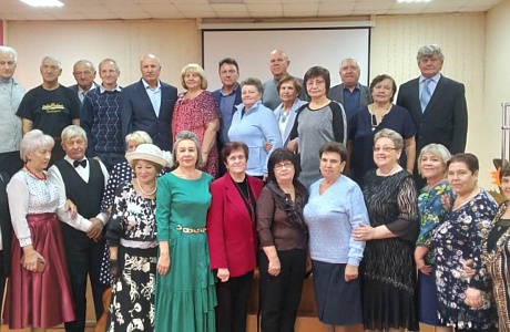 Встреча ветеранов района