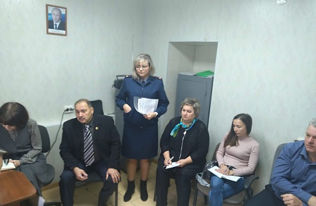 Заседание Совета общественности по профилактике правонарушений Бессоновского района
