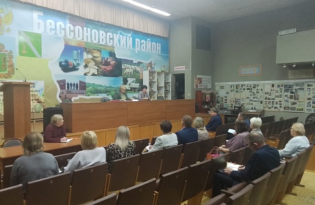 Глава Бессоновского района Наталья Шалдаева провела рабочую встречу