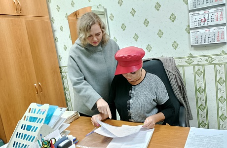 В архивном отделе администрации Бессоновского района проведена индивидуальная консультацию с ответственным специалистом за делопроизводство и архив Финансового управления администрации  Бессоновского района