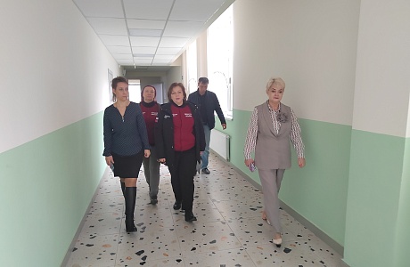 Общероссийский народный фронт провёл контроль эксплуатации новой школы в Бессоновском районе
