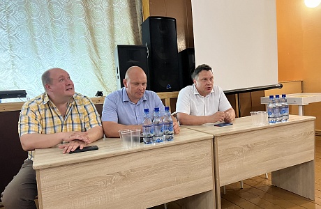 Встреча с населением в с. Чемодановка