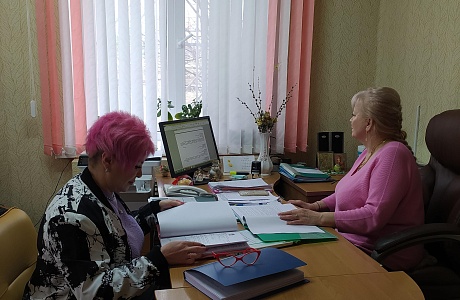 Ознакомление с работой архива  Администрации Вазерского сельсовета Бессоновского района Пензенской области  по всем направлениям деятельности