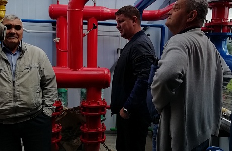 В с. Вазерки на ул. Новая приступили к монтажу газовой котельной