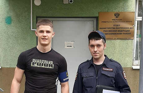 Участие бойцов отряда «Тигр» в ОПМ «Жилой сектор»