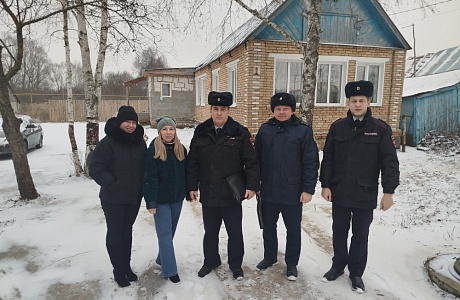 Межведомственный рейд в сёлах Бессоновского района: с. Бессоновка, с. Полеологово