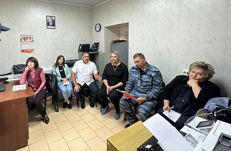 Заседание Совета общественности по профилактике правонарушений Бессоновского района