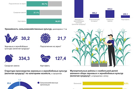 О ходе уборке урожая сельскохозяйственных культур 