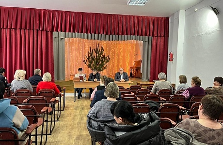 В Сосновке проведена рабочая встреча с жителями 