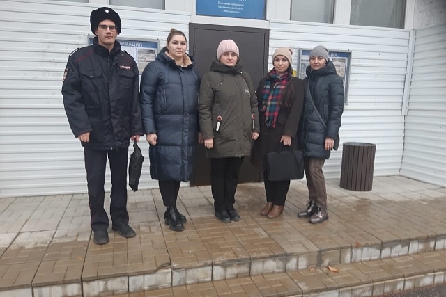 Межведомственный рейд в с. Кижеватово, с. Степановка, с. Трофимовка