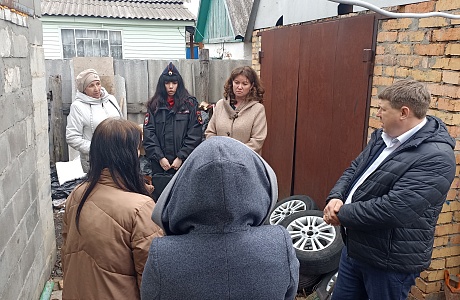 Посещение несовершеннолетних, состоящих на внутришкольном учёте