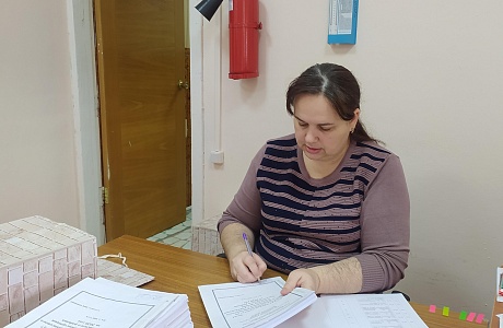 Рабочие будни архивного отдела администрации Бессоновского района