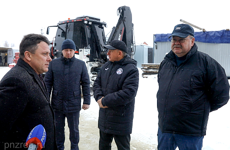 Рабочий визит  Губернатора Пензенской области Олега Владимировича Мельниченко.