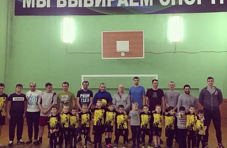 Папа и сын – футболом живут одним