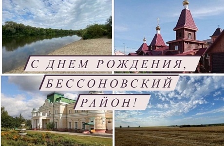Поздравление главы Бессоновского района Александра Воронкова с Днем района!