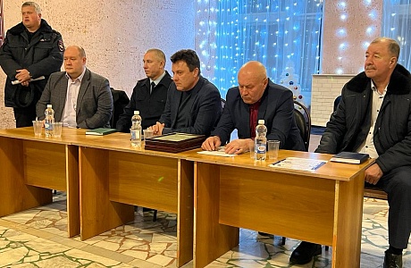 Встреча с населением в с. Степановка