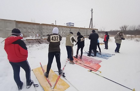 Состоялись соревнования по биатлону