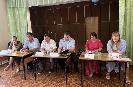 Встреча с населением в с.Пыркино