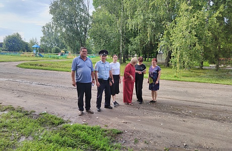 Межведомственный рейд в с. Проказна, с. Пыркино