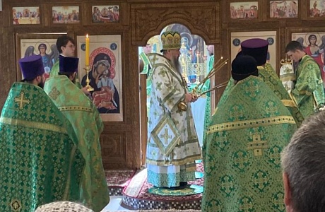 Митрополит Пензенский и Нижнеломовский Серафим провел праздничную службу в Ильинском храме с. Бессоновка, посвященную памяти пророка Илии