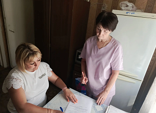 Посещение получателей социальных услуг в рамках системы долговременного ухода