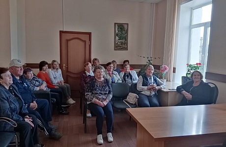 Возраст спорту не помеха.