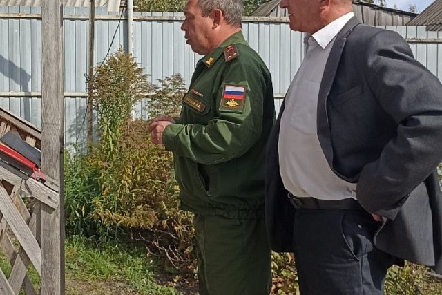 Выезд рабочей группы Вазерского сельсовета 