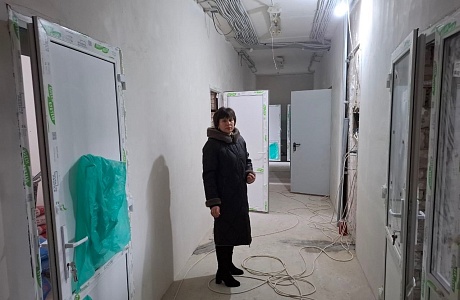 Проведен мониторинг ремонтных работ амбулатории с.Степановка