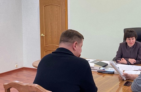 Глава Бессоновского района Наталья Шалдаева провела личный приём граждан