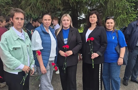 Свеча памяти в Бессоновском районе