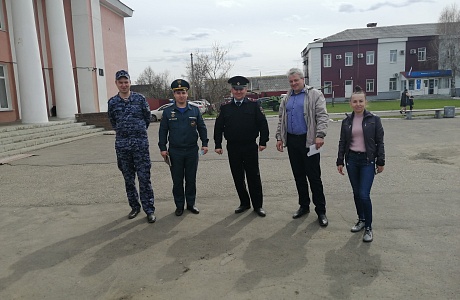 Рейд антитеррористической комиссии Бессоновского района