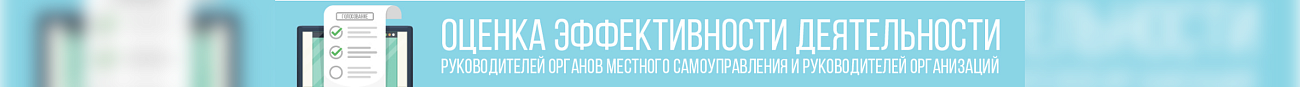 Оценка эффективности деятельности руководителей органов местного самоуправления и руководителей организации Оценка эффективности деятельности руководителей органов местного самоуправления и руководителей организации