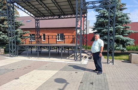 С рабочим визитом Бессоновский район посетил Министр региональной безопасности Пензенской области Василий Ложкин