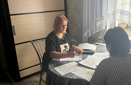 Проверка качества предоставления социальных услуг по уходу гражданам пожилого возраста и инвалидам в селе Вазерки