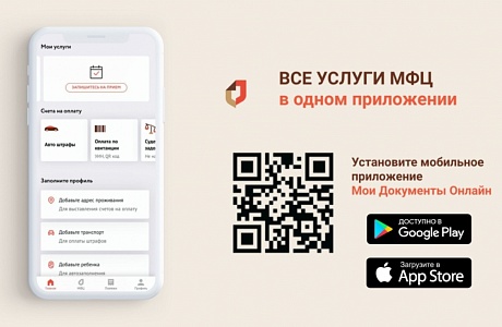 Доступ к мобильному приложению «Мои Документы Онлайн»
